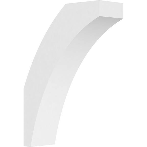 Ekena Millwork 3"W x 10"D x 14"H Standard Thorton Architectural Grade PVC Knee Brace BRCP03X10X14THR - main